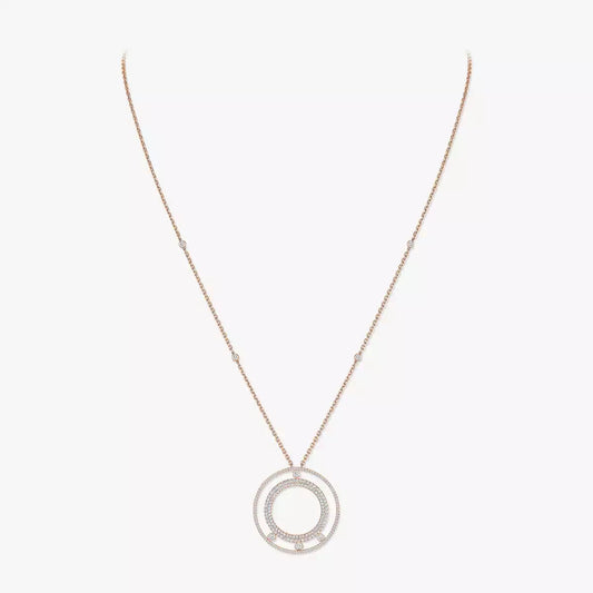 [⭐JeweliWhal]Move Romane Long Pave_-Set Diamond Necklace