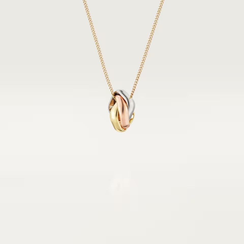 [⭐JeweliWhal]TRINITY CUSHION NECKLACE COLLECTION