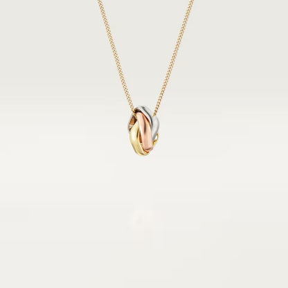 [⭐JeweliWhal]TRINITY CUSHION NECKLACE COLLECTION