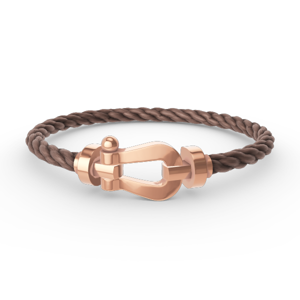 [⭐JeweliWhal]FORCE GROSSES HUFEISEN OHNE DIAMANT ARMBAND ROSÉGOLD